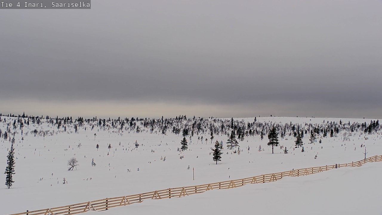 Kelikamerat Kuva Tie 4 Inari, Saariselkä, Kaunispää, Inari, Lappi