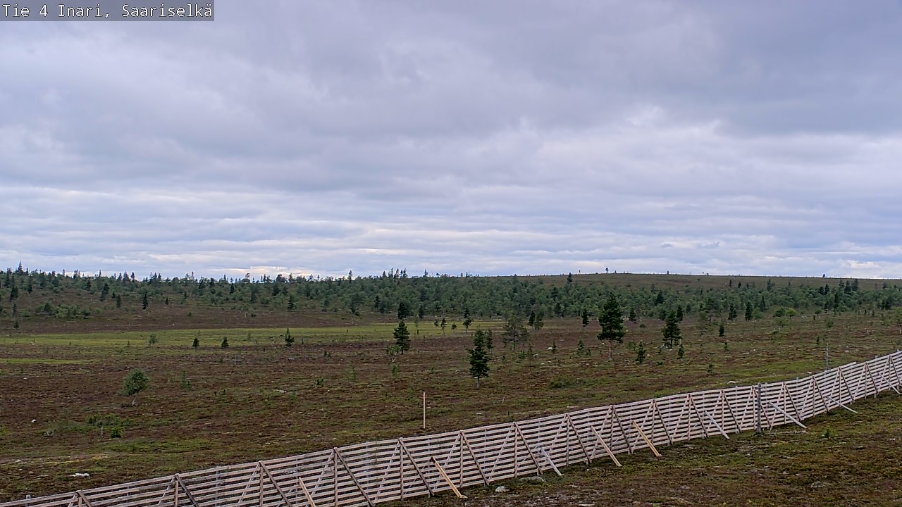 Kelikamerat Kuva Tie 4 Inari, Saariselkä, Kaunispää, Inari, Lappi
