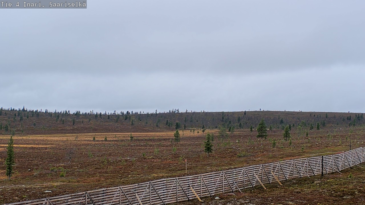 Kelikamerat Kuva Tie 4 Inari, Saariselkä, Kaunispää, Inari, Lappi
