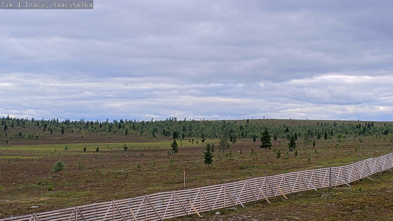 Kelikamerat Kuva Tie 4 Inari, Saariselkä, Kaunispää, Inari, Lappi