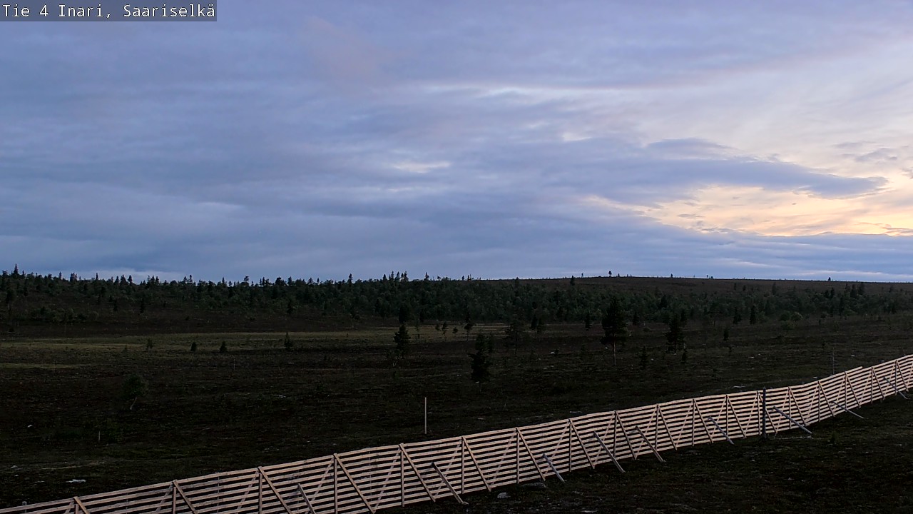 Kelikamerat Kuva Tie 4 Inari, Saariselkä, Kaunispää, Inari, Lappi