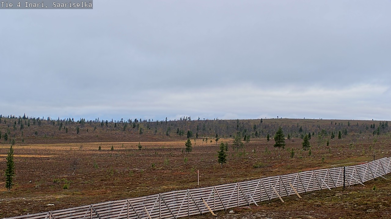 Kelikamerat Kuva Tie 4 Inari, Saariselkä, Kaunispää, Inari, Lappi