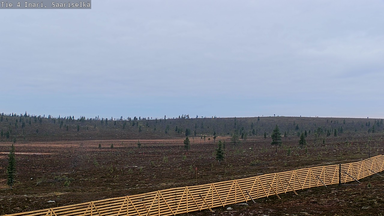Kelikamerat Kuva Tie 4 Inari, Saariselkä, Kaunispää, Inari, Lappi