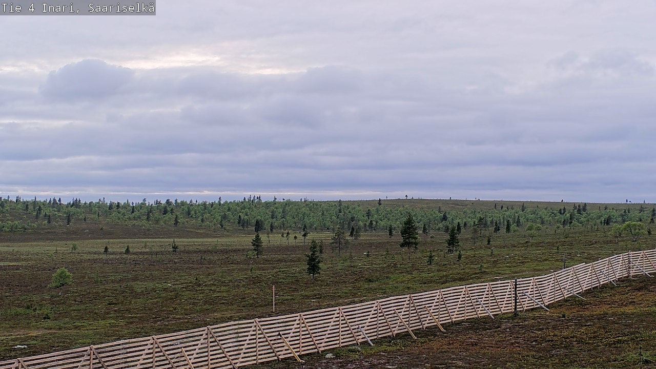 Kelikamerat Kuva Tie 4 Inari, Saariselkä, Kaunispää, Inari, Lappi