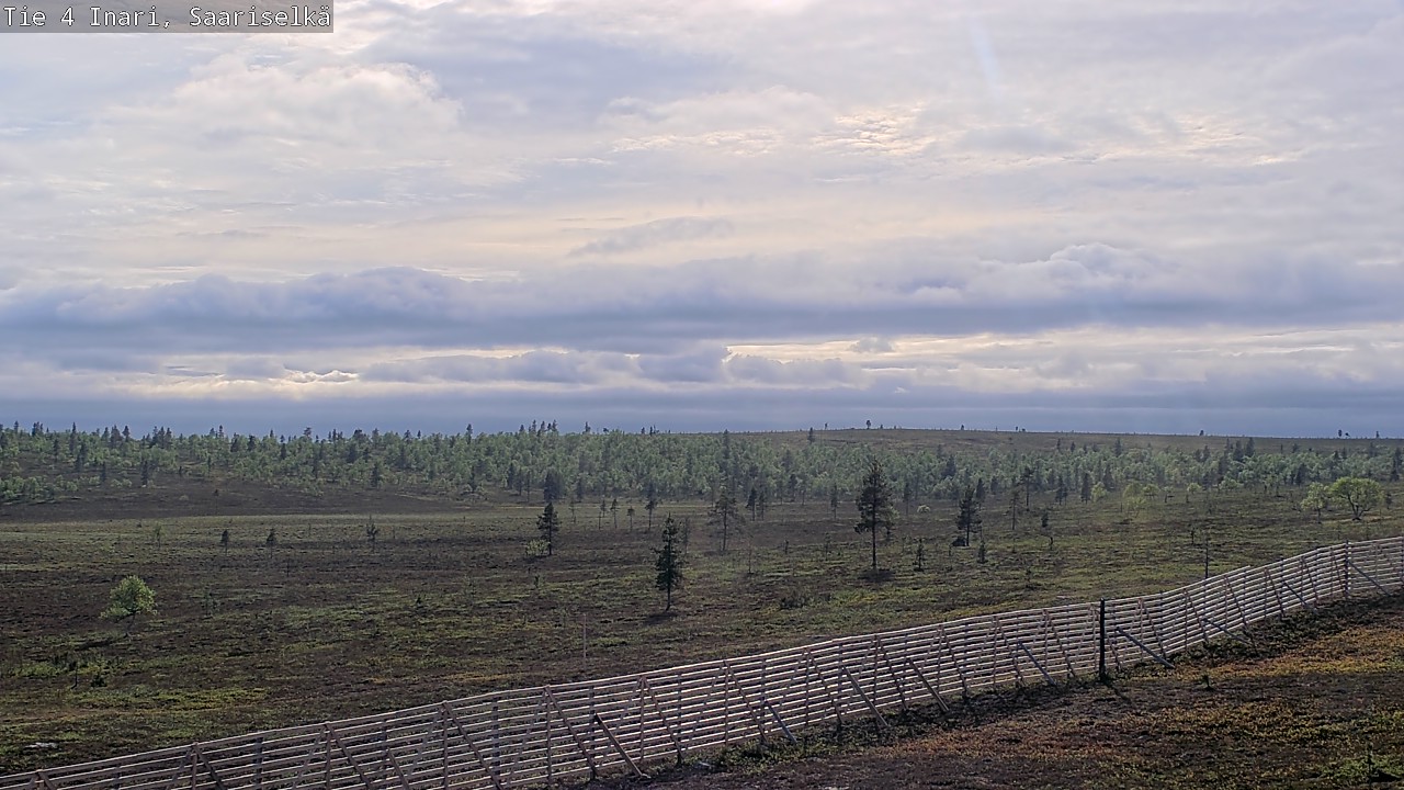 Kelikamerat Kuva Tie 4 Inari, Saariselkä, Kaunispää, Inari, Lappi