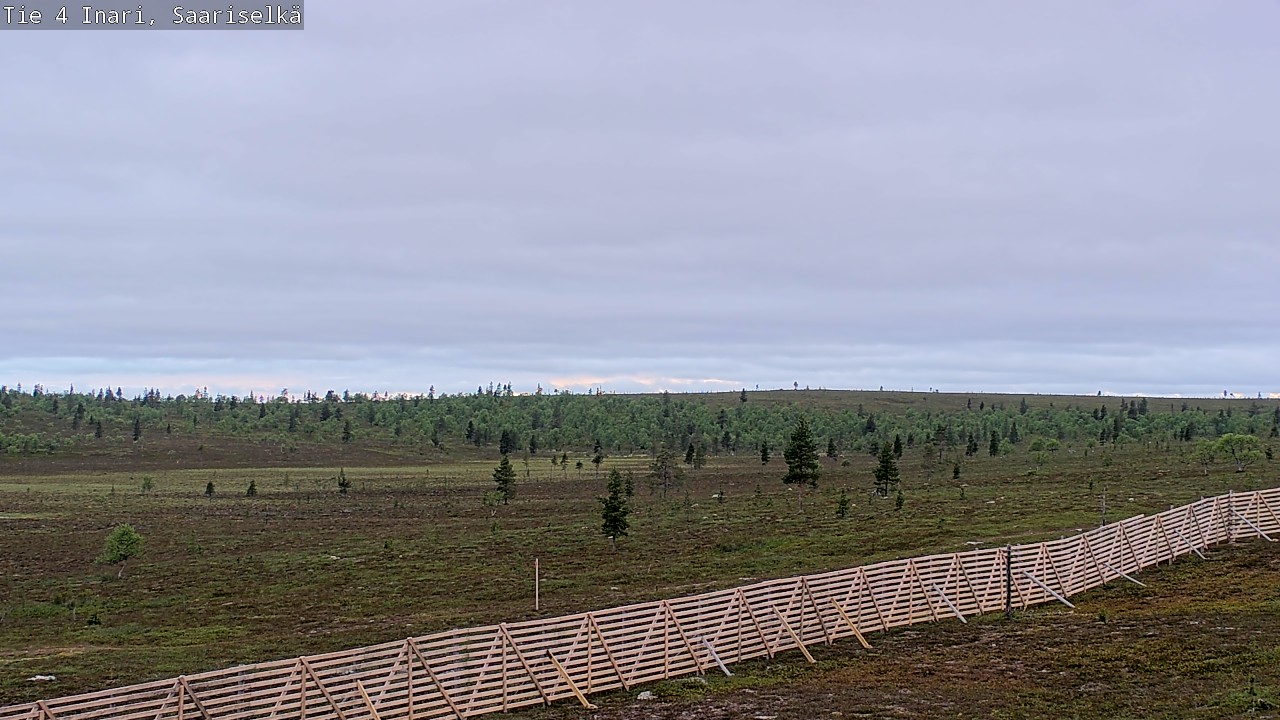 Kelikamerat Kuva Tie 4 Inari, Saariselkä, Kaunispää, Inari, Lappi