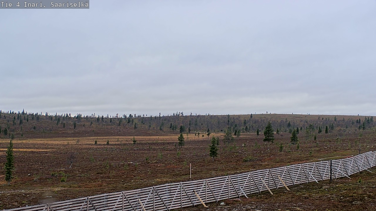 Kelikamerat Kuva Tie 4 Inari, Saariselkä, Kaunispää, Inari, Lappi