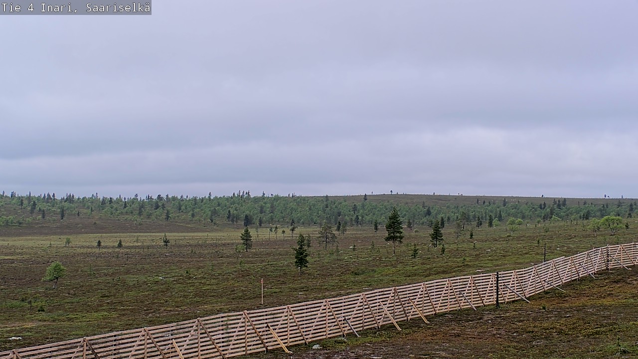 Kelikamerat Kuva Tie 4 Inari, Saariselkä, Kaunispää, Inari, Lappi