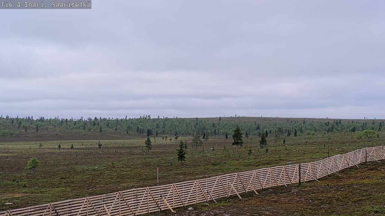 Kelikamerat Kuva Tie 4 Inari, Saariselkä, Kaunispää, Inari, Lappi