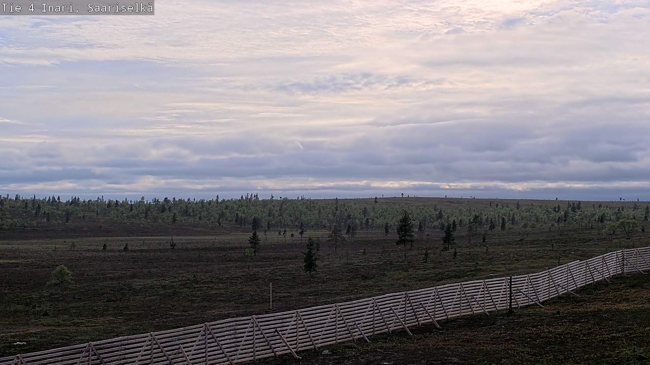 Kelikamerat Kuva Tie 4 Inari, Saariselkä, Kaunispää, Inari, Lappi