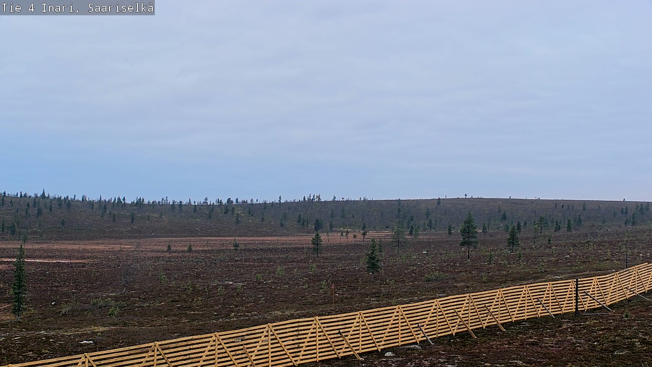 Kelikamerat Kuva Tie 4 Inari, Saariselkä, Kaunispää, Inari, Lappi
