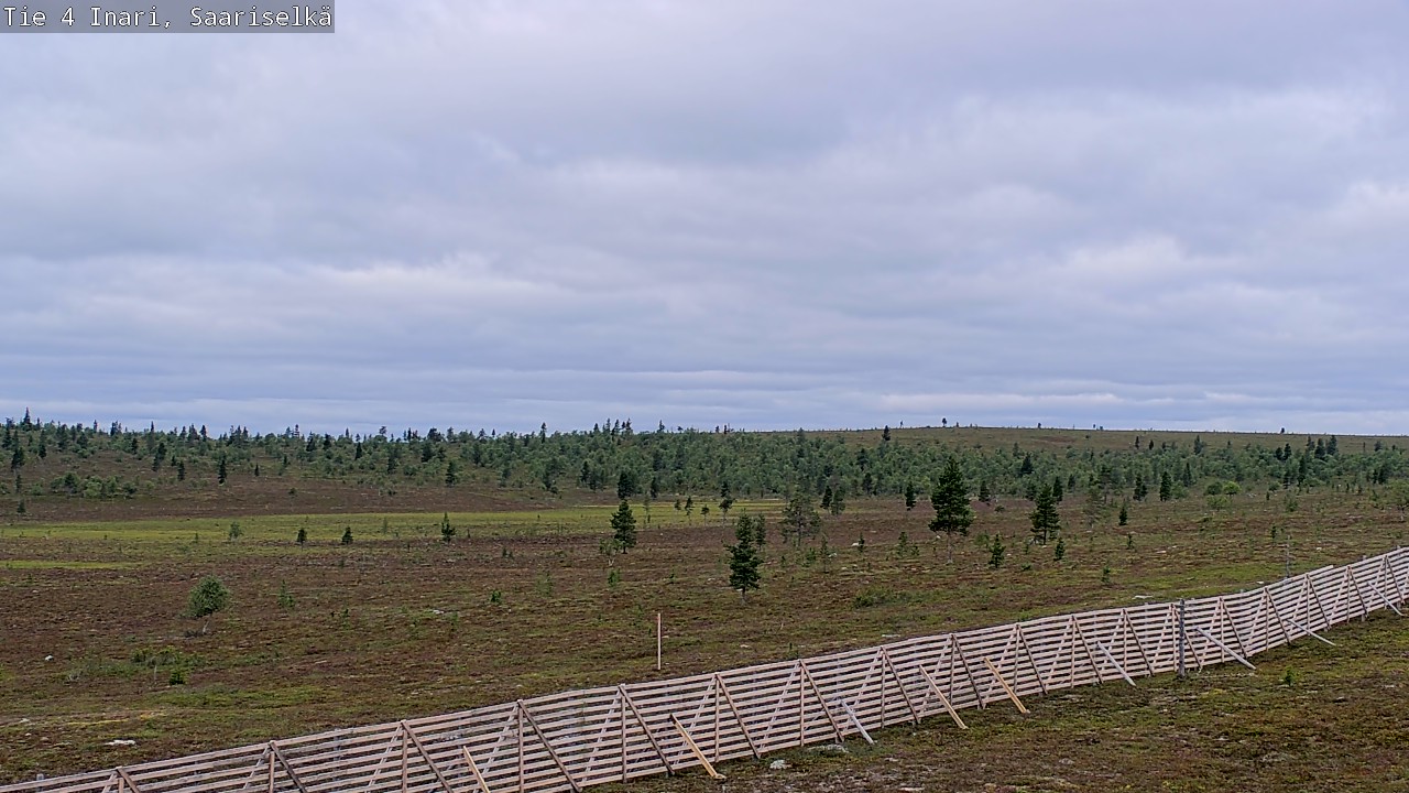 Kelikamerat Kuva Tie 4 Inari, Saariselkä, Kaunispää, Inari, Lappi