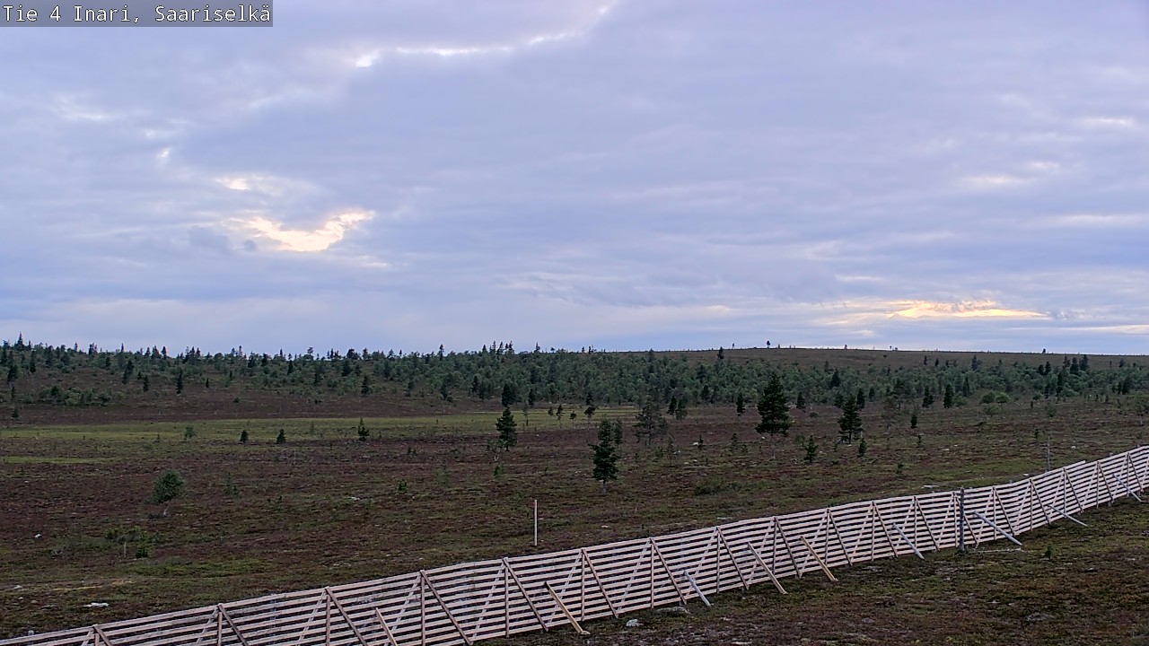 Kelikamerat Kuva Tie 4 Inari, Saariselkä, Kaunispää, Inari, Lappi