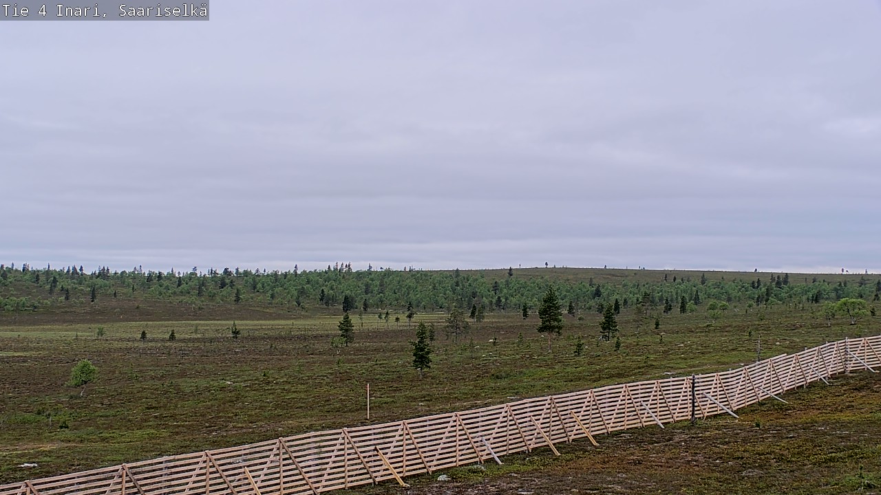 Kelikamerat Kuva Tie 4 Inari, Saariselkä, Kaunispää, Inari, Lappi