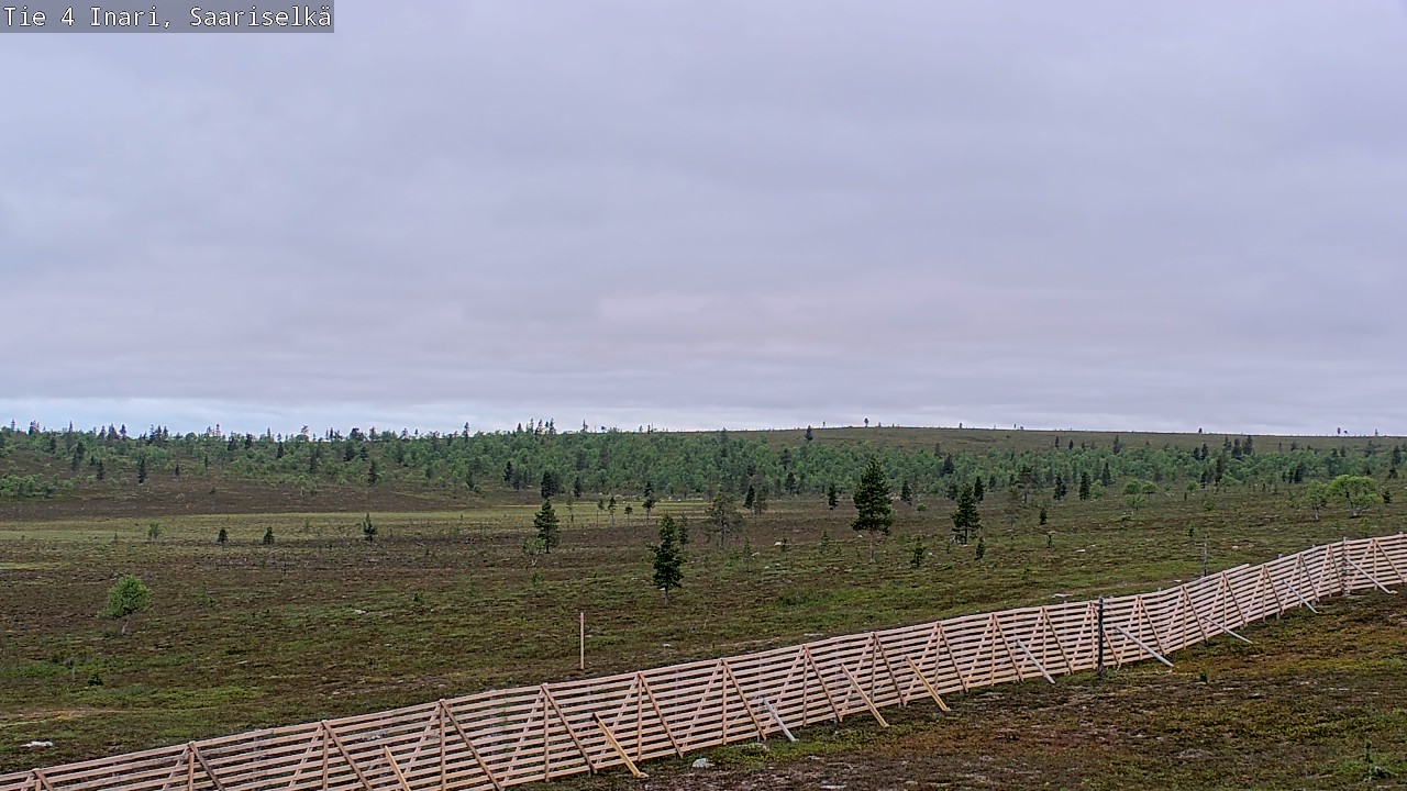 Kelikamerat Kuva Tie 4 Inari, Saariselkä, Kaunispää, Inari, Lappi