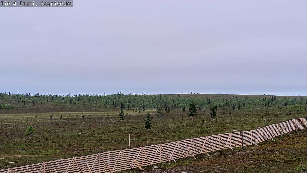 Kelikamerat Kuva Tie 4 Inari, Saariselkä, Kaunispää, Inari, Lappi