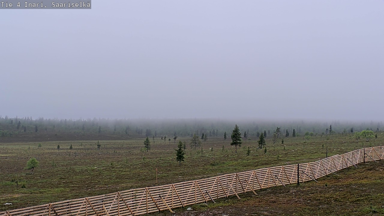 Kelikamerat Kuva Tie 4 Inari, Saariselkä, Kaunispää, Inari, Lappi