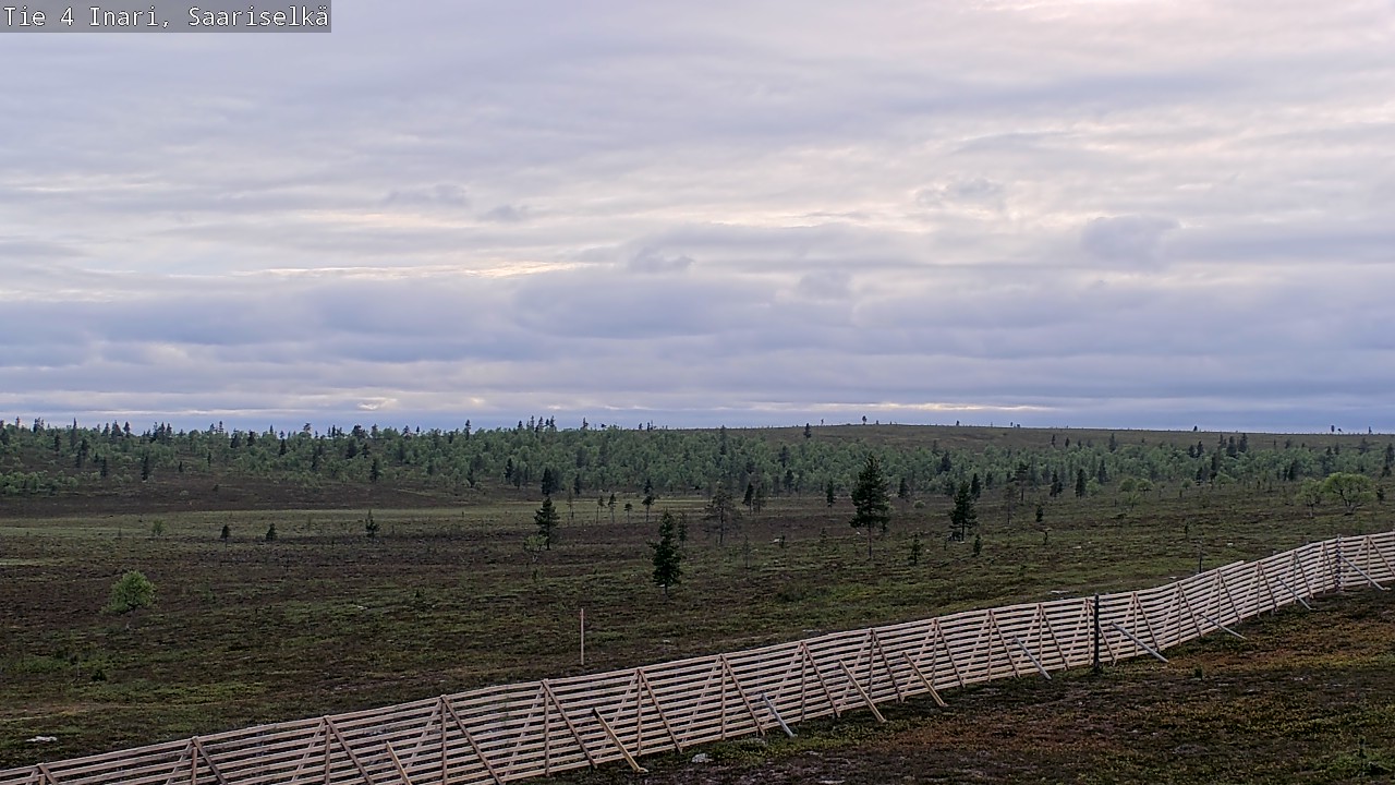 Kelikamerat Kuva Tie 4 Inari, Saariselkä, Kaunispää, Inari, Lappi