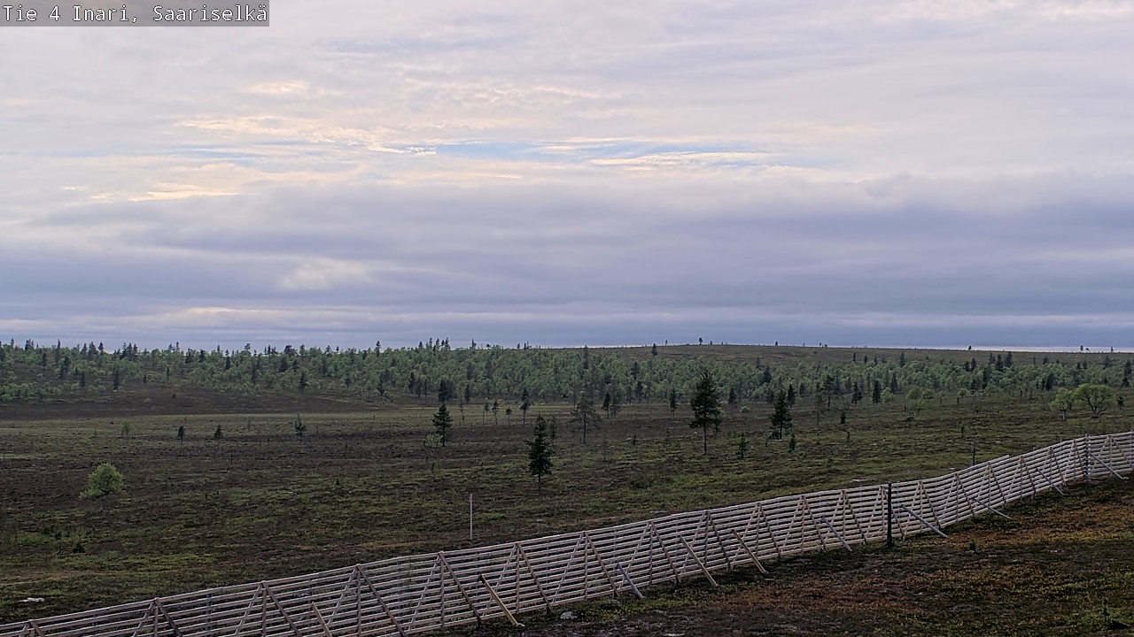 Kelikamerat Kuva Tie 4 Inari, Saariselkä, Kaunispää, Inari, Lappi