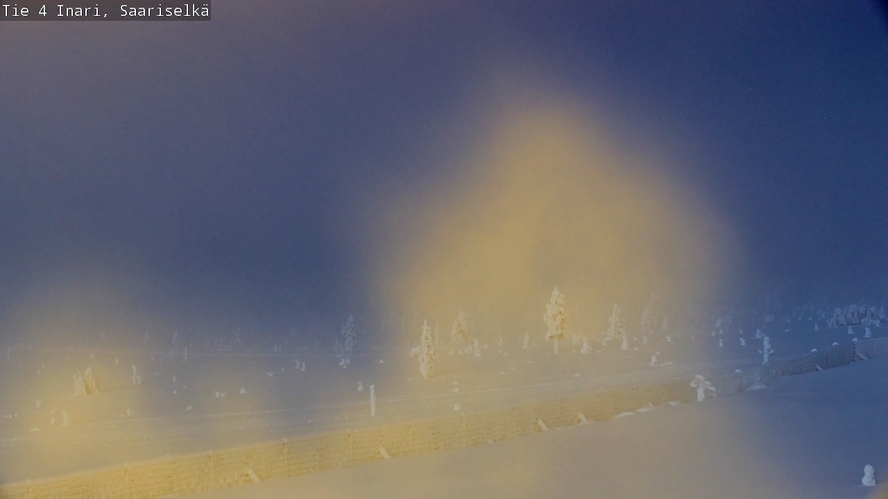 Kelikamerat Kuva Tie 4 Inari, Saariselkä, Kaunispää, Inari, Lappi