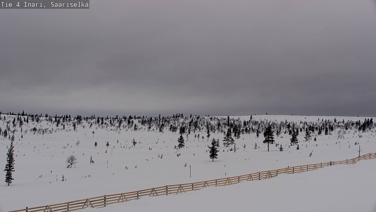 Kelikamerat Kuva Tie 4 Inari, Saariselkä, Kaunispää, Inari, Lappi