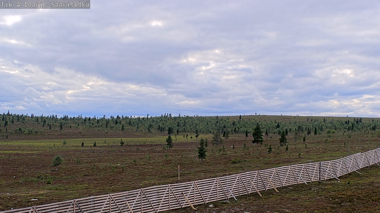 Kelikamerat Kuva Tie 4 Inari, Saariselkä, Kaunispää, Inari, Lappi