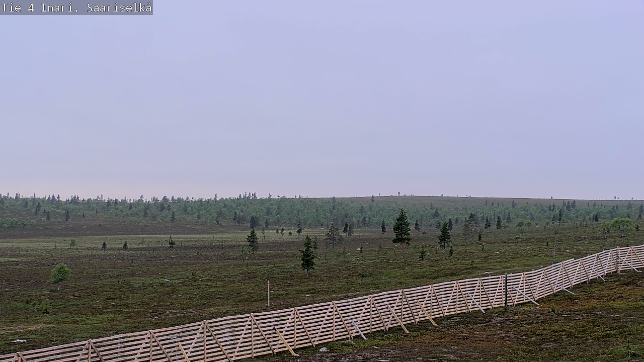Kelikamerat Kuva Tie 4 Inari, Saariselkä, Kaunispää, Inari, Lappi