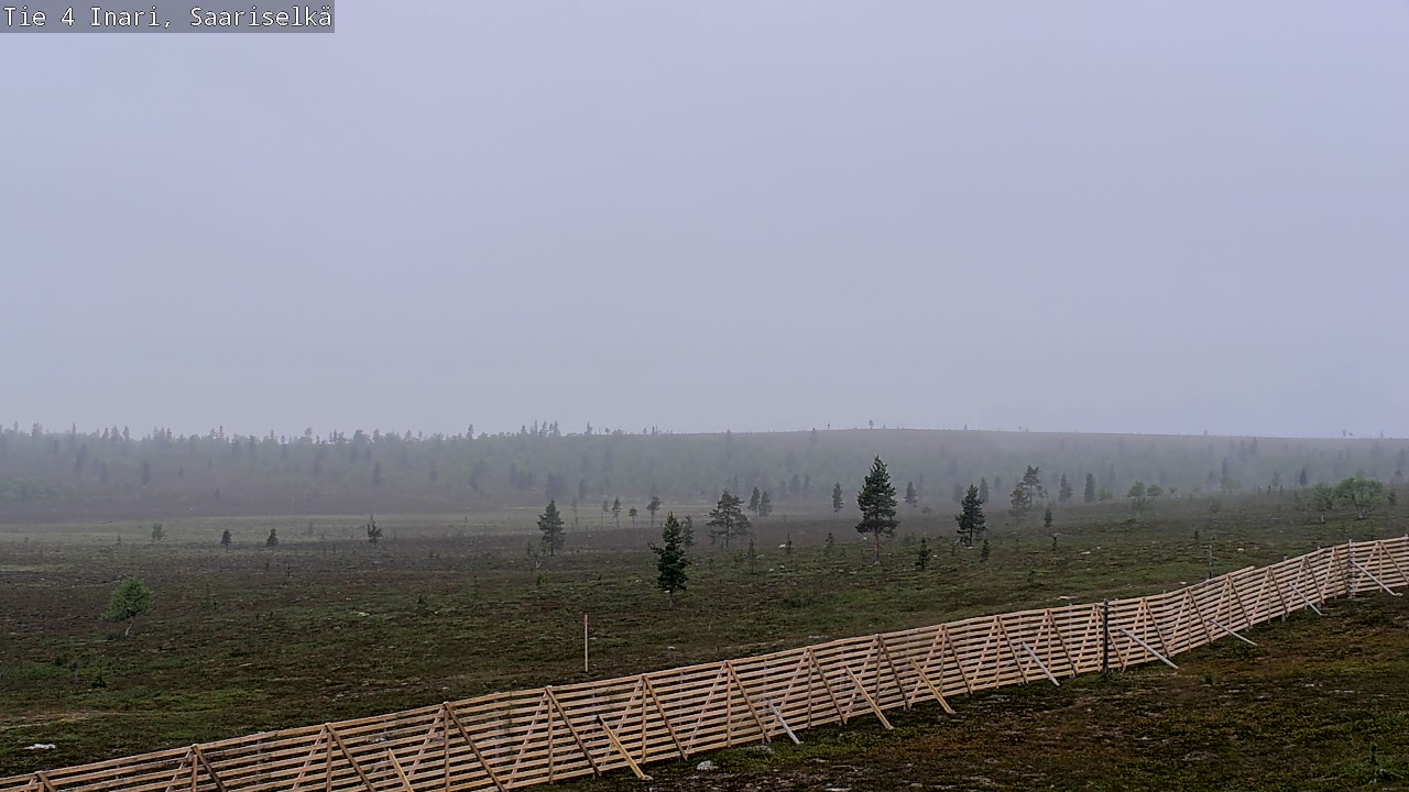 Kelikamerat Kuva Tie 4 Inari, Saariselkä, Kaunispää, Inari, Lappi