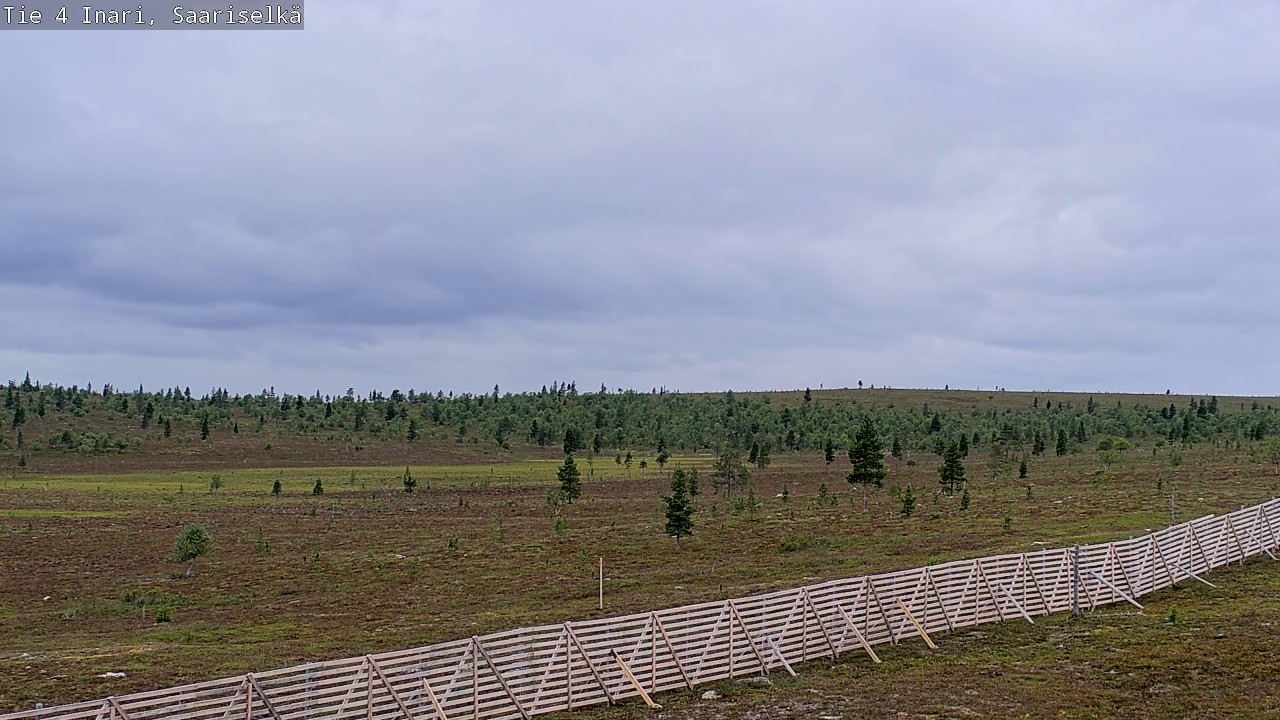 Kelikamerat Kuva Tie 4 Inari, Saariselkä, Kaunispää, Inari, Lappi