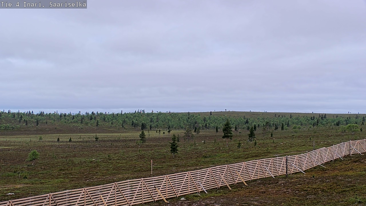 Kelikamerat Kuva Tie 4 Inari, Saariselkä, Kaunispää, Inari, Lappi