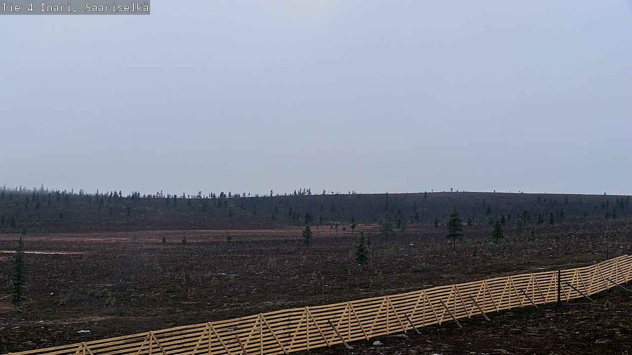 Kelikamerat Kuva Tie 4 Inari, Saariselkä, Kaunispää, Inari, Lappi