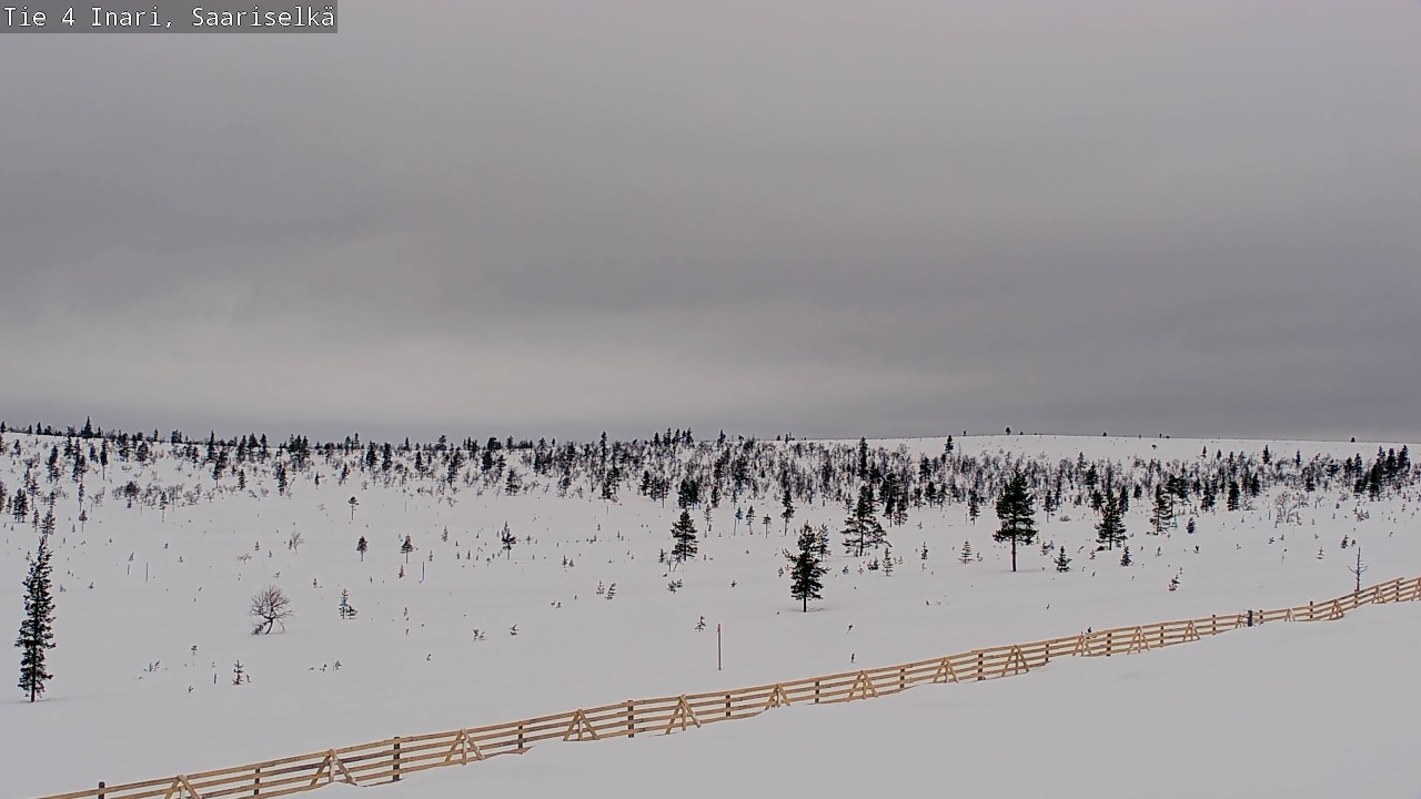 Kelikamerat Kuva Tie 4 Inari, Saariselkä, Kaunispää, Inari, Lappi