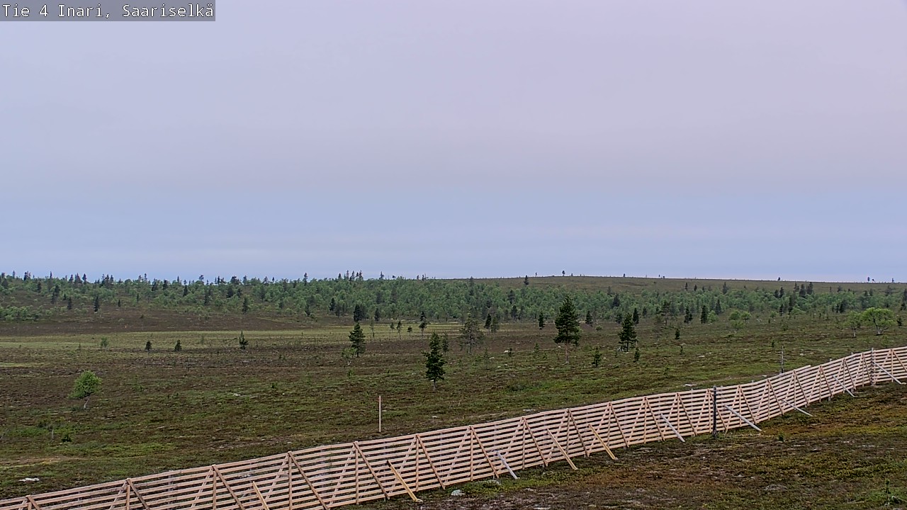 Kelikamerat Kuva Tie 4 Inari, Saariselkä, Kaunispää, Inari, Lappi