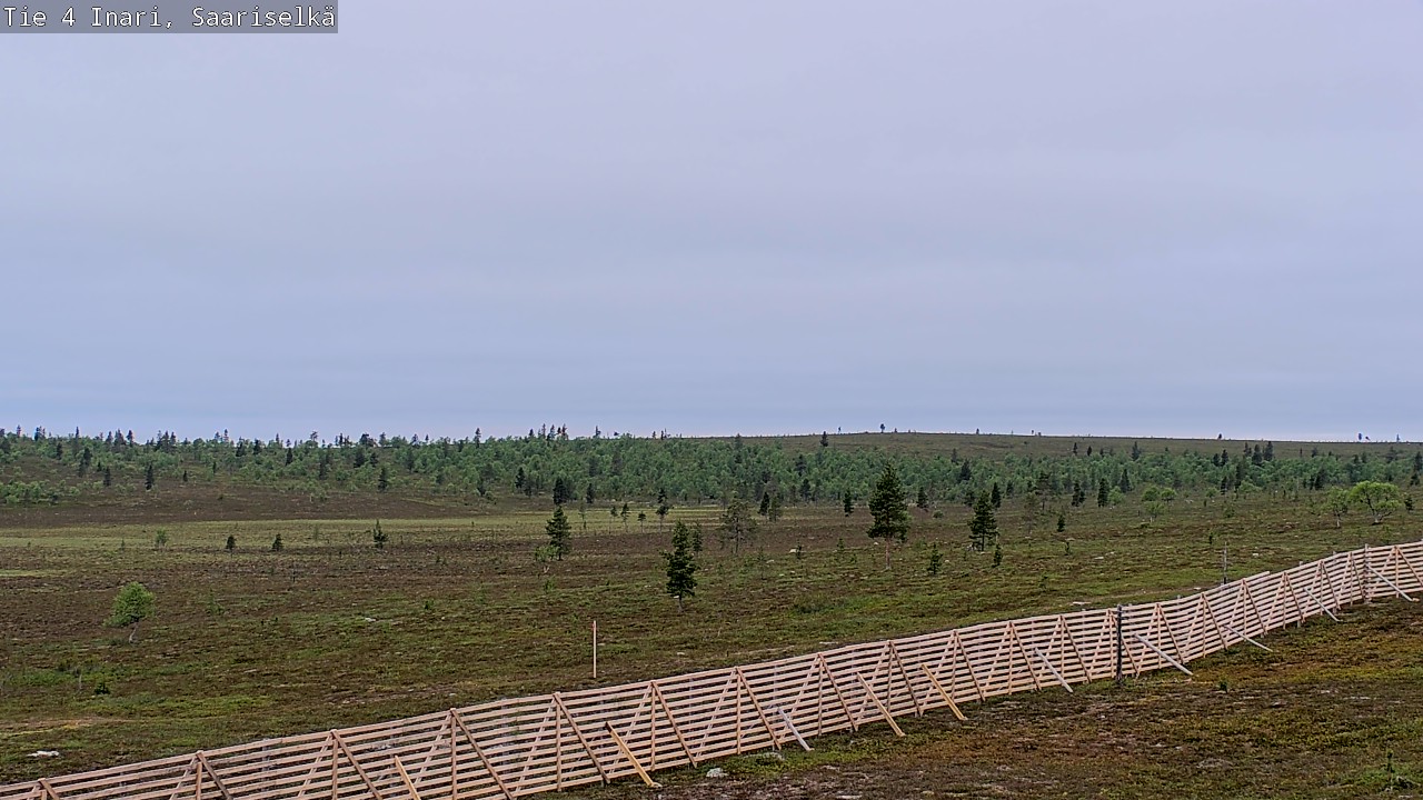 Kelikamerat Kuva Tie 4 Inari, Saariselkä, Kaunispää, Inari, Lappi