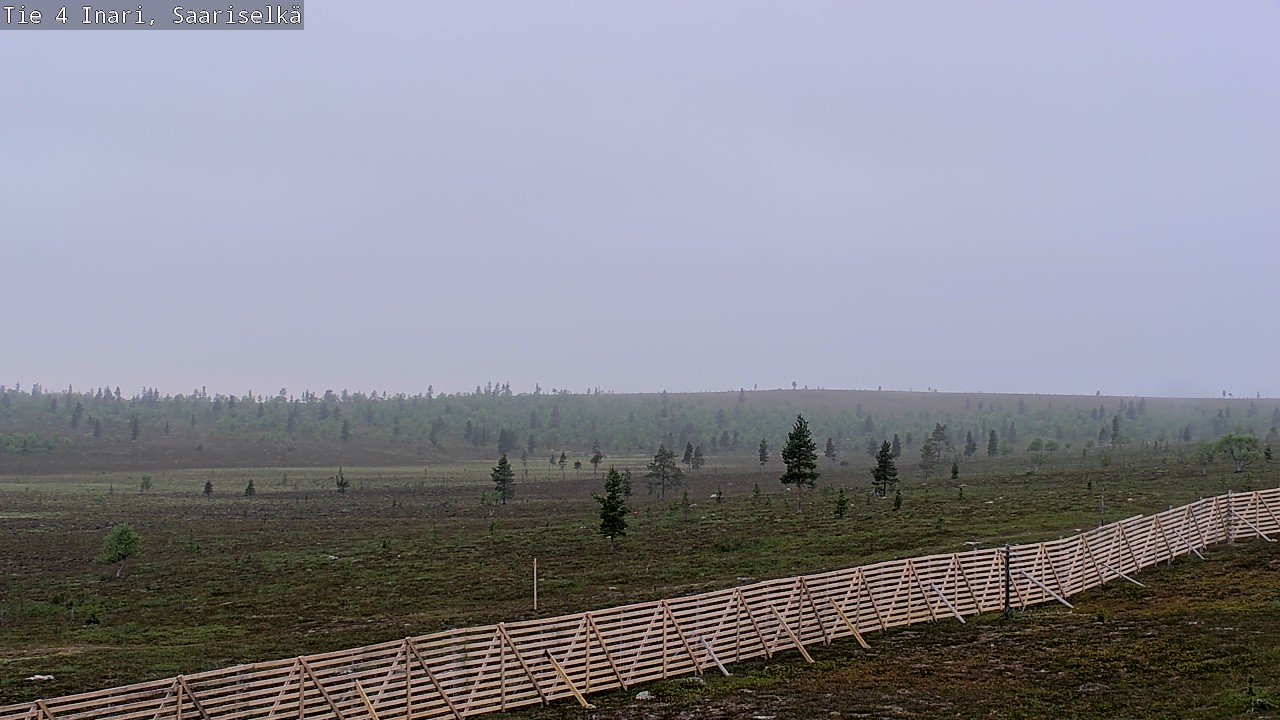 Kelikamerat Kuva Tie 4 Inari, Saariselkä, Kaunispää, Inari, Lappi