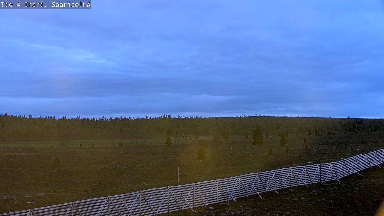 Kelikamerat Kuva Tie 4 Inari, Saariselkä, Kaunispää, Inari, Lappi