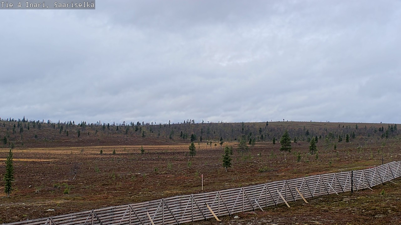 Kelikamerat Kuva Tie 4 Inari, Saariselkä, Kaunispää, Inari, Lappi