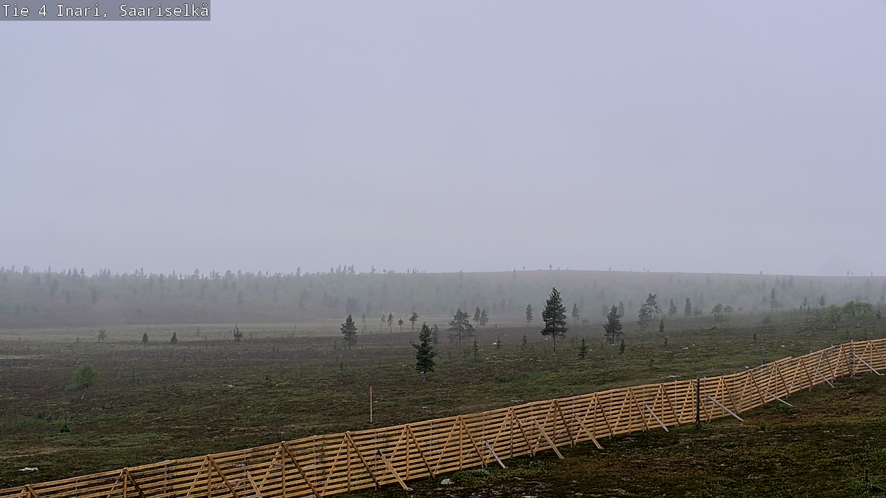 Kelikamerat Kuva Tie 4 Inari, Saariselkä, Kaunispää, Inari, Lappi