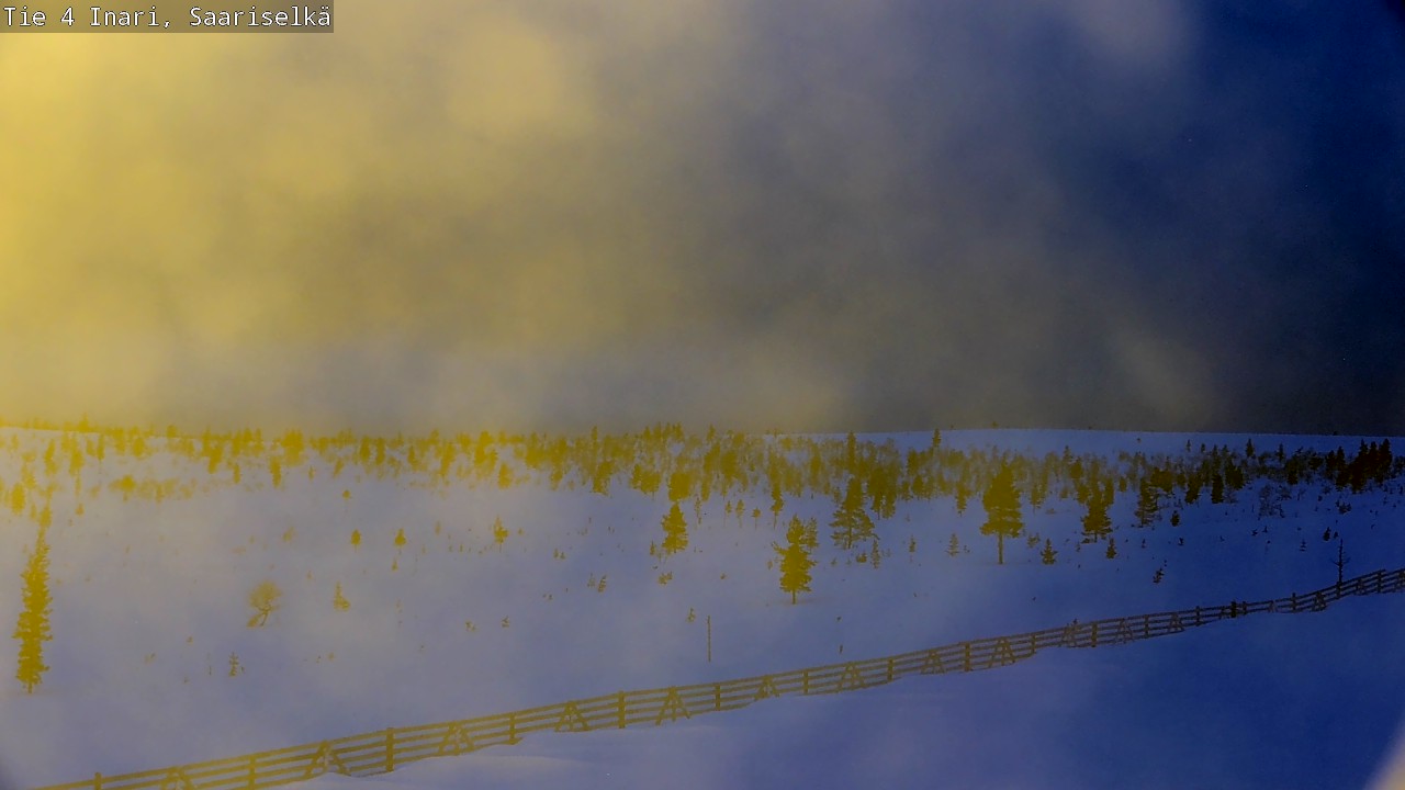 Kelikamerat Kuva Tie 4 Inari, Saariselkä, Kaunispää, Inari, Lappi