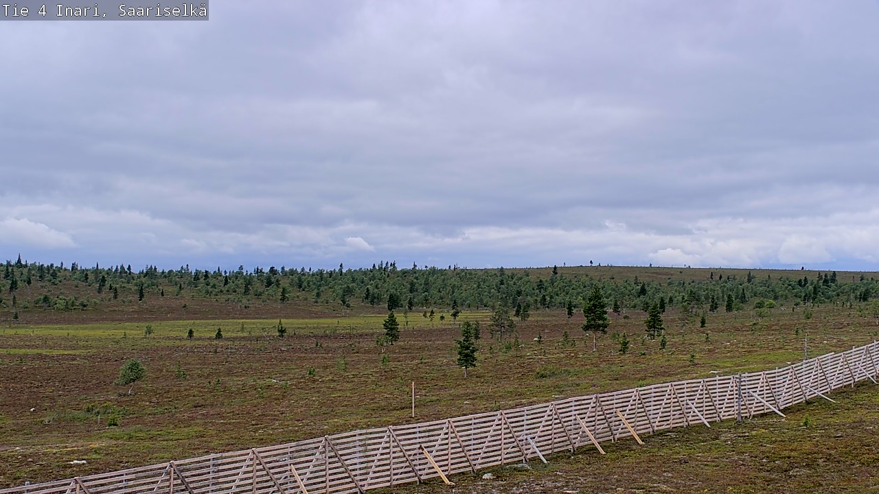 Kelikamerat Kuva Tie 4 Inari, Saariselkä, Kaunispää, Inari, Lappi