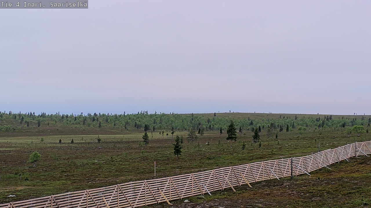 Kelikamerat Kuva Tie 4 Inari, Saariselkä, Kaunispää, Inari, Lappi
