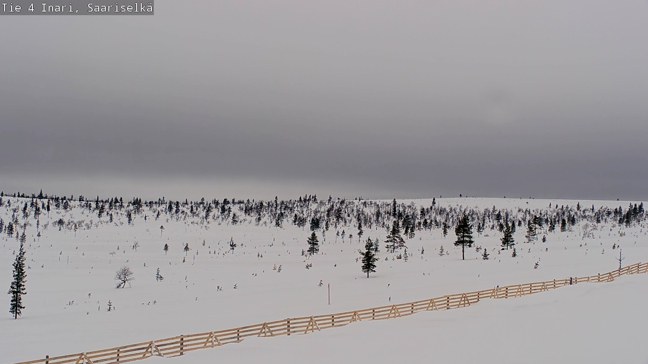 Kelikamerat Kuva Tie 4 Inari, Saariselkä, Kaunispää, Inari, Lappi