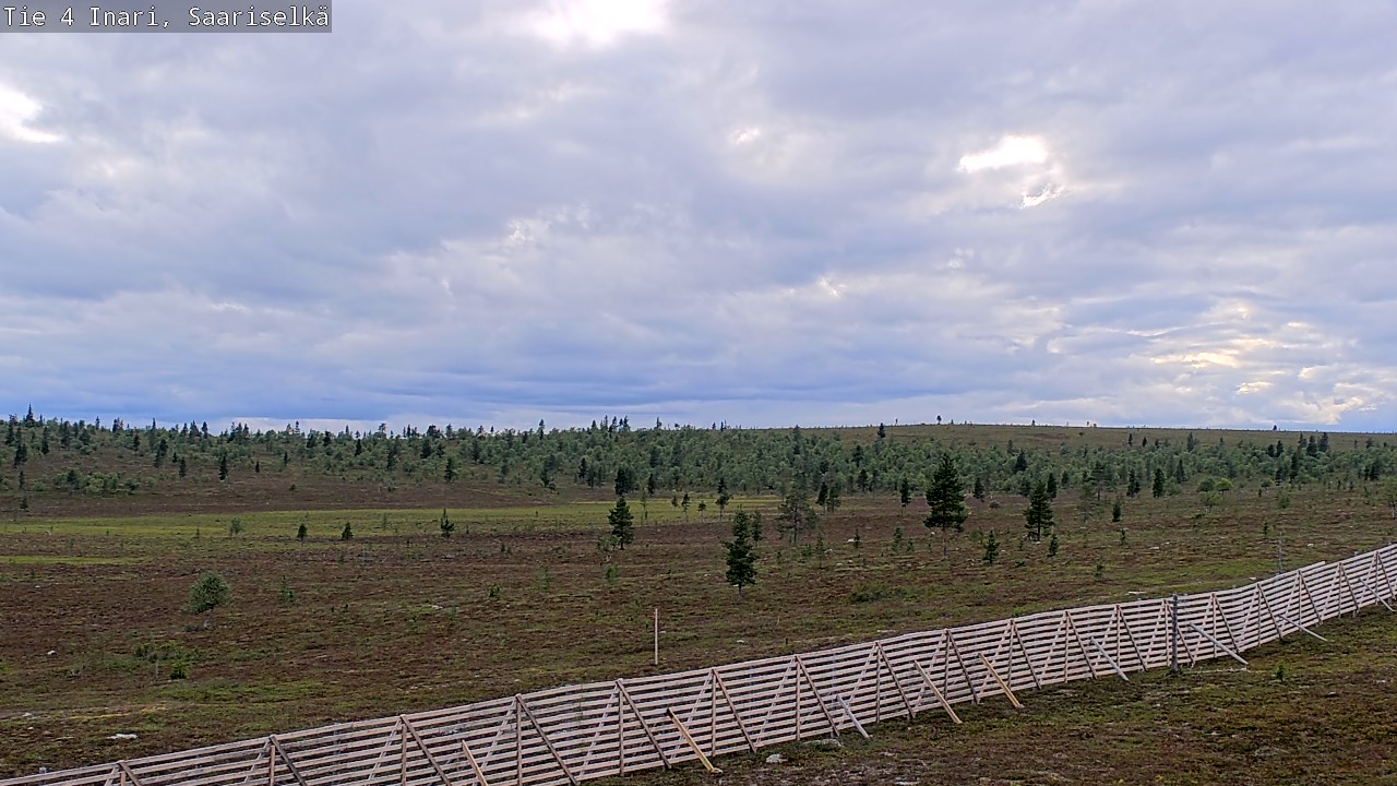 Kelikamerat Kuva Tie 4 Inari, Saariselkä, Kaunispää, Inari, Lappi