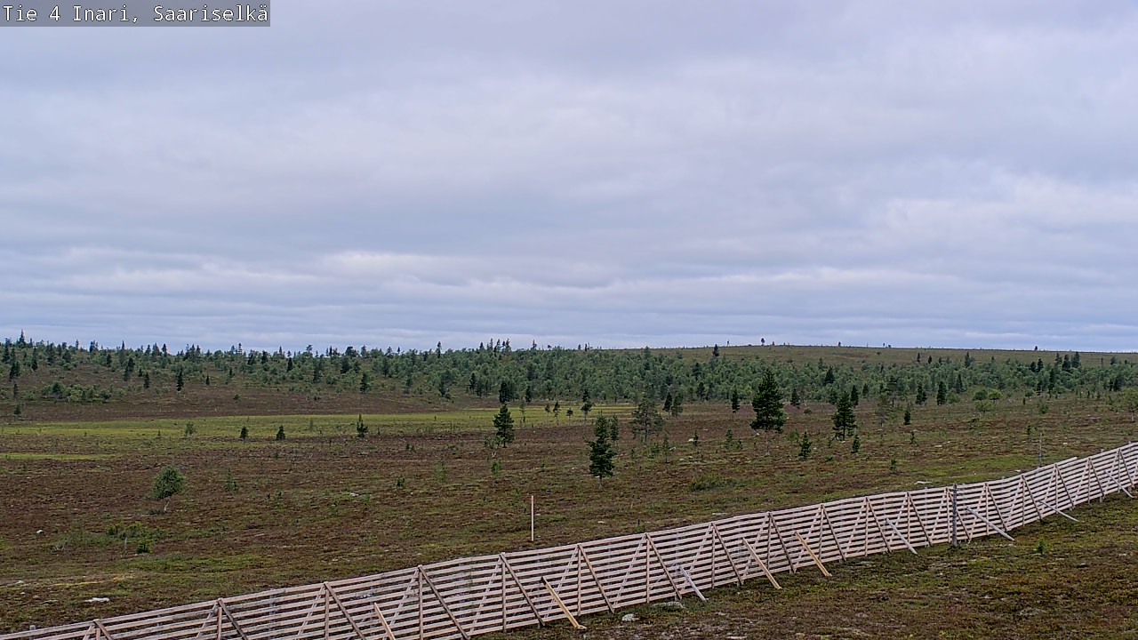 Kelikamerat Kuva Tie 4 Inari, Saariselkä, Kaunispää, Inari, Lappi