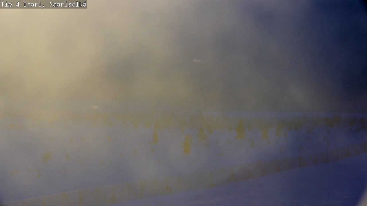 Kelikamerat Kuva Tie 4 Inari, Saariselkä, Kaunispää, Inari, Lappi