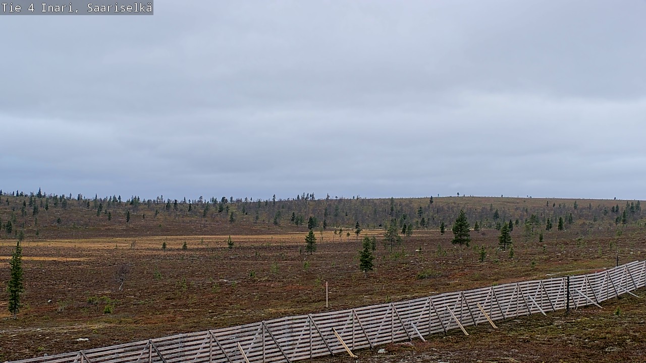 Kelikamerat Kuva Tie 4 Inari, Saariselkä, Kaunispää, Inari, Lappi