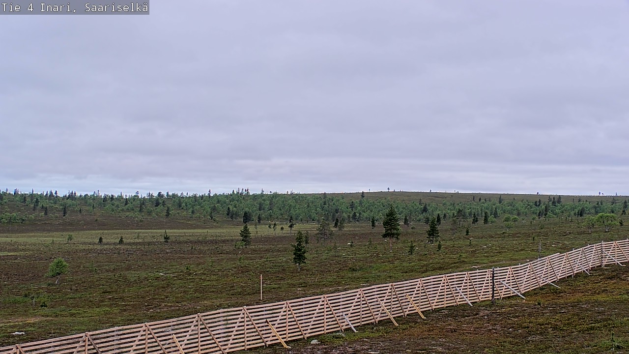 Kelikamerat Kuva Tie 4 Inari, Saariselkä, Kaunispää, Inari, Lappi