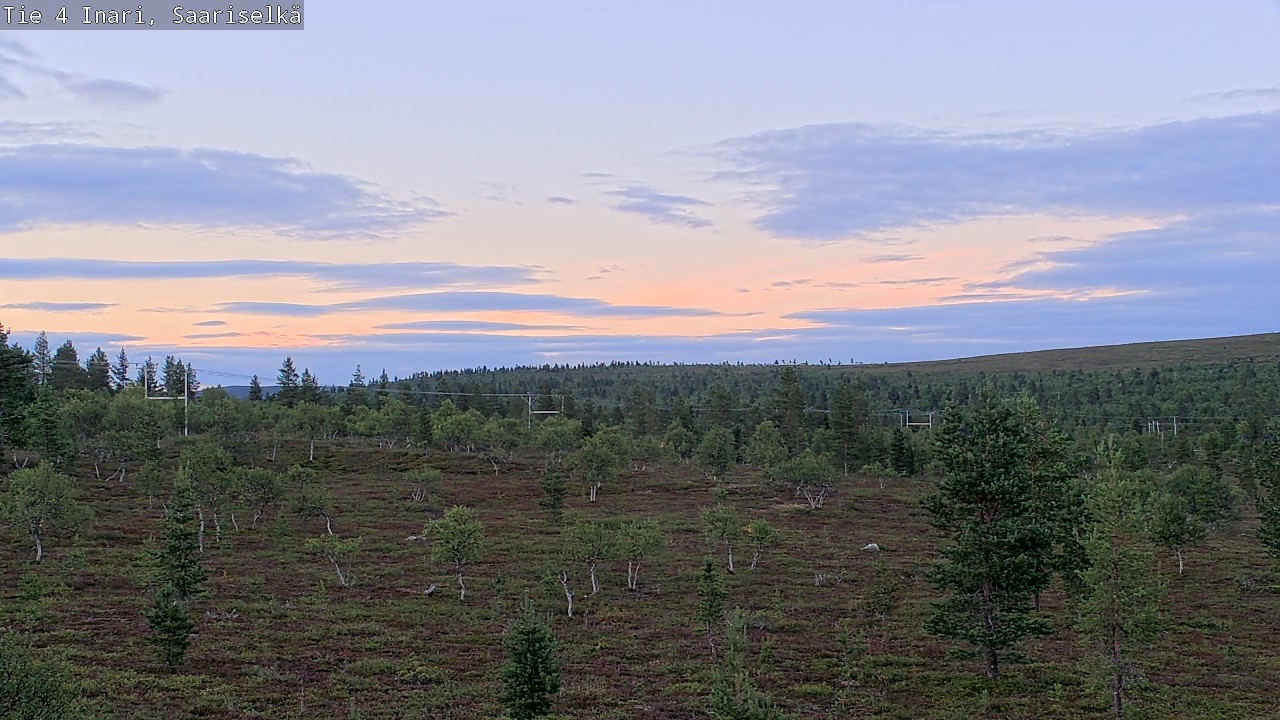 Kelikamerat Kuva Tie 4 Inari, Saariselkä, Kaunispää, Inari, Lappi