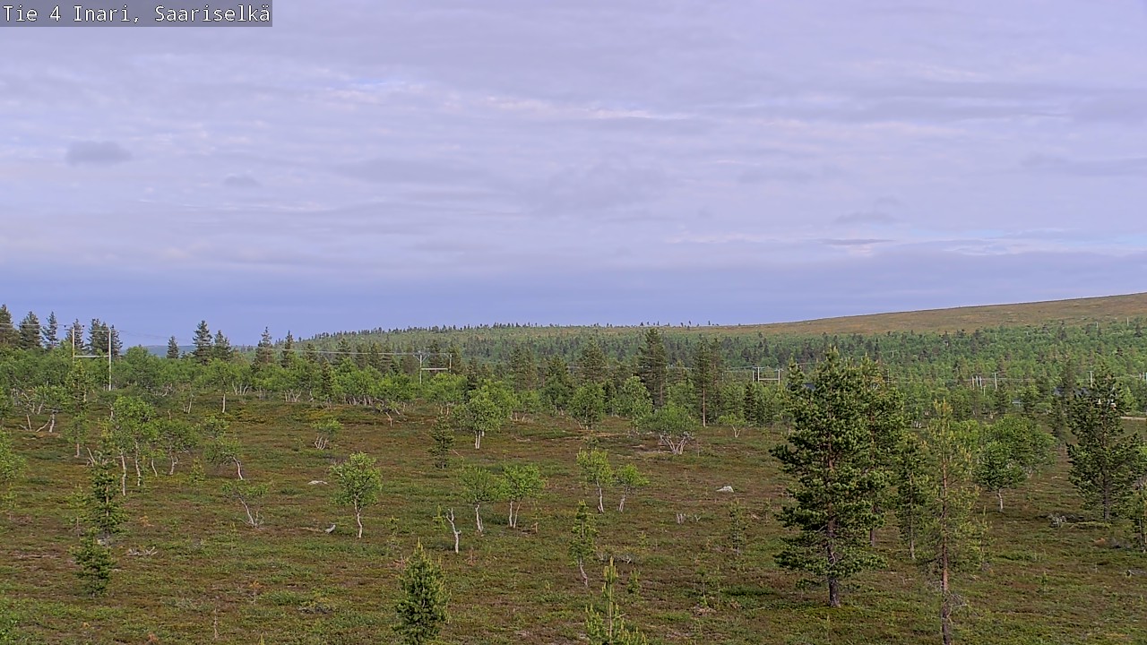 Kelikamerat Kuva Tie 4 Inari, Saariselkä, Kaunispää, Inari, Lappi