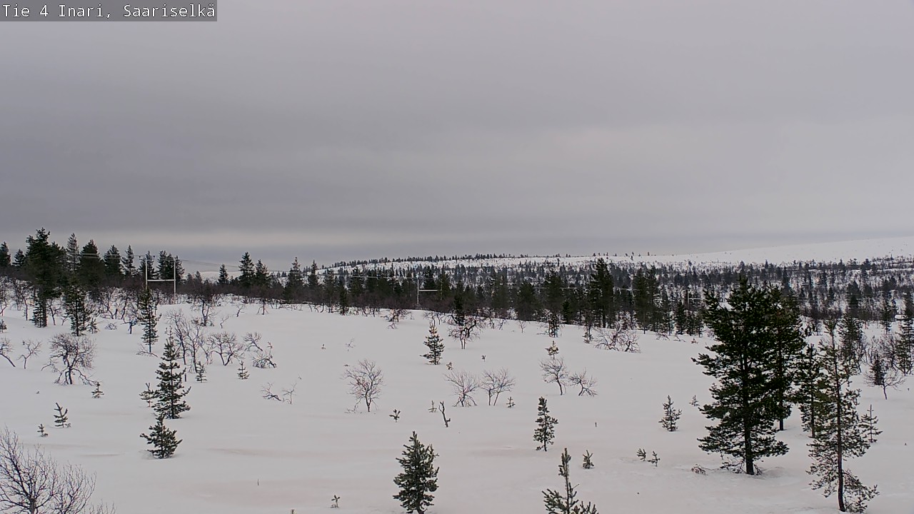 Kelikamerat Kuva Tie 4 Inari, Saariselkä, Kaunispää, Inari, Lappi